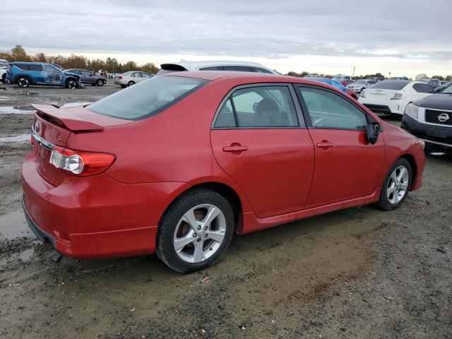 Sedans TOYOTA COROLLA 2013 Red