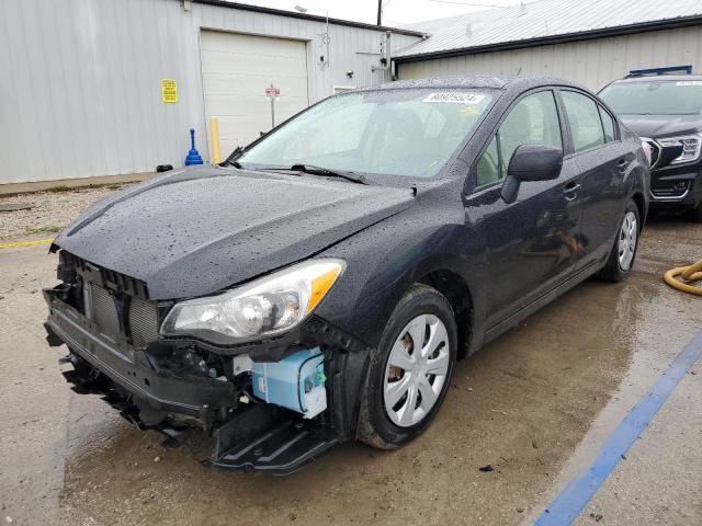  SUBARU IMPREZA 2012 Черный