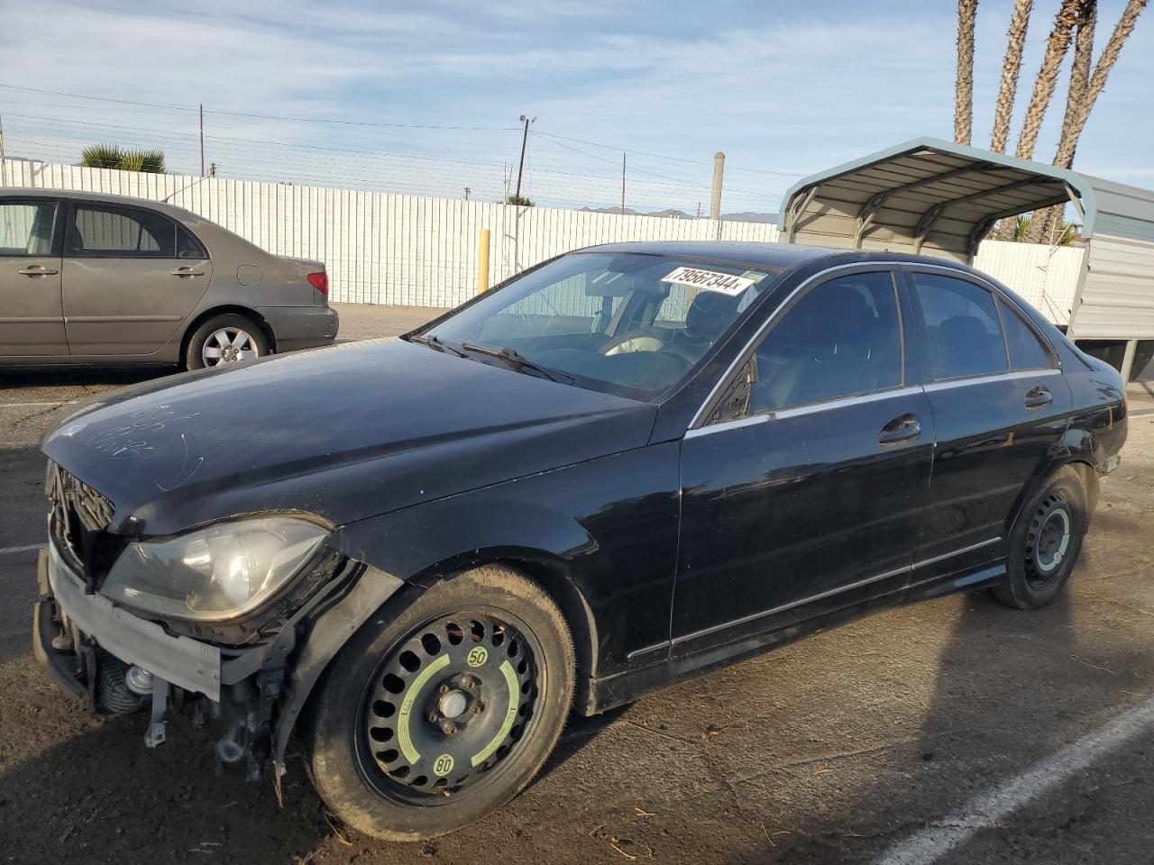 VIN WDDGF4HB2ER306961 2014 MERCEDES-BENZ C-CLASS no.1