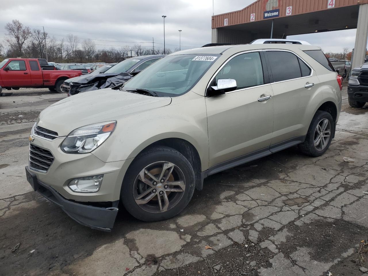 2016 Chevrolet Equinox Ltz VIN: 2GNALDEK8G1111043 Lot: 81377604