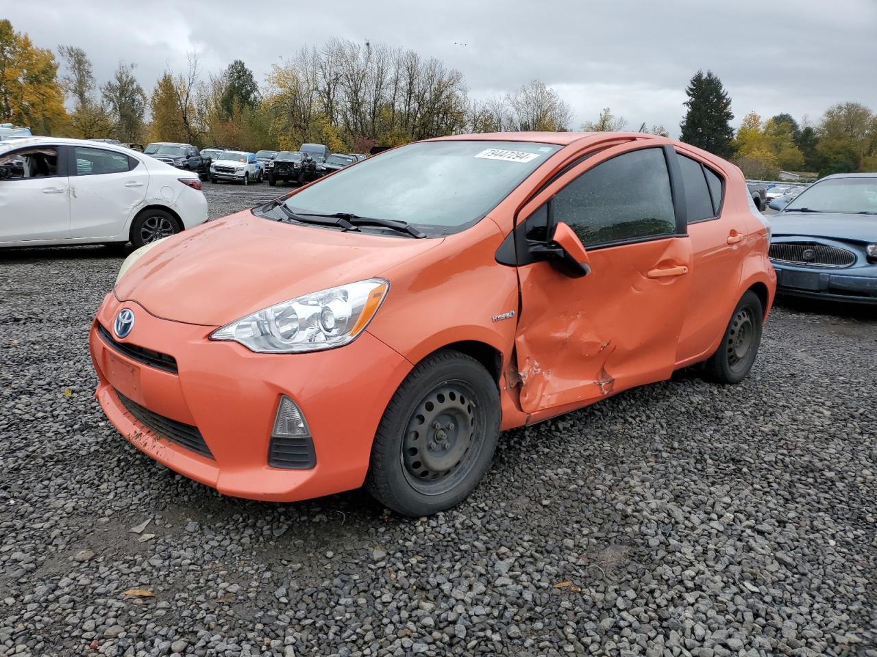 2013 Toyota Prius C VIN: JTDKDTB32D1039257 Lot: 79447294