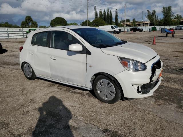  MITSUBISHI MIRAGE 2019 Білий