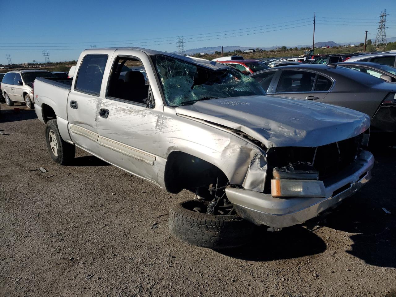 2006 Chevrolet Silverado K1500 VIN: 2GCEK13T061144303 Lot: 79293474