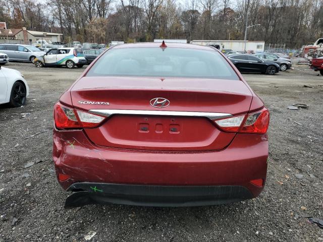  HYUNDAI SONATA 2014 Красный