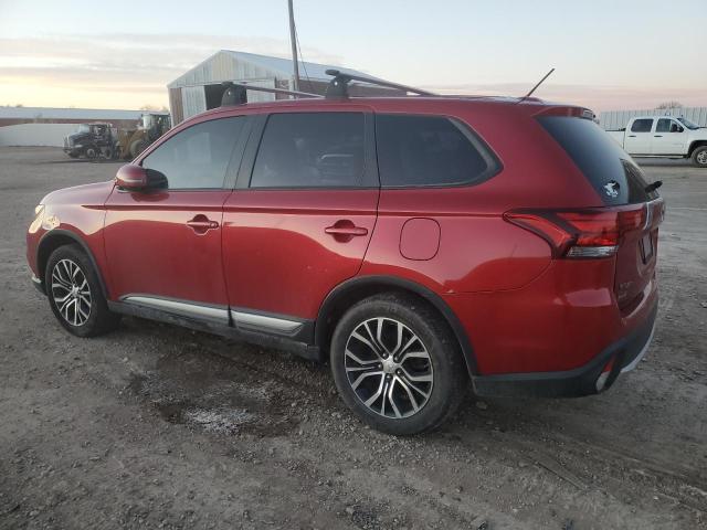  MITSUBISHI OUTLANDER 2016 Красный