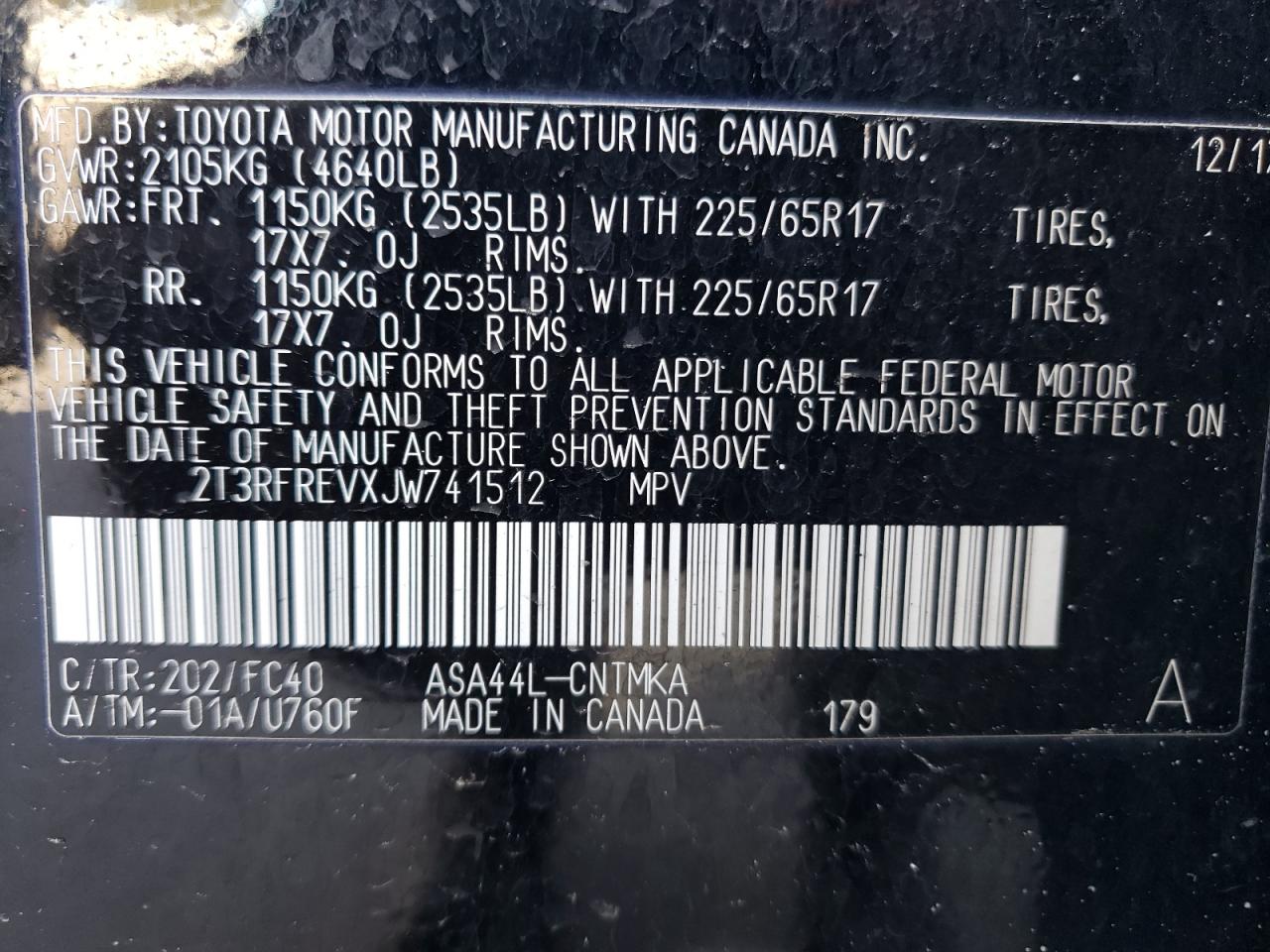 2018 Toyota RAV 4 - Image 14