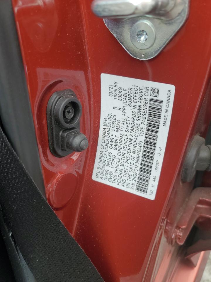 2021 Honda Civic - Image 12