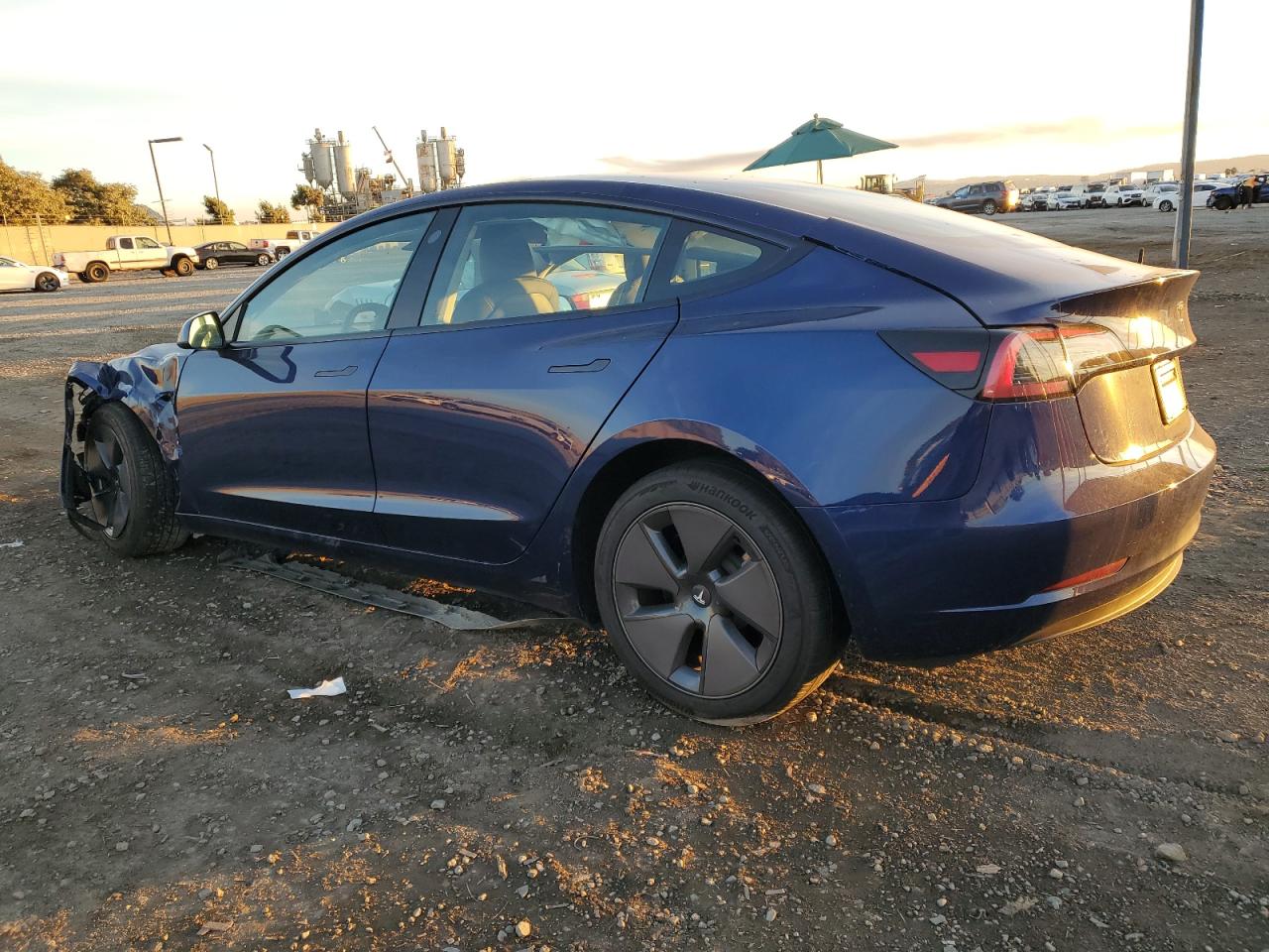 VIN 5YJ3E1EA5PF623227 2023 TESLA MODEL 3 no.2