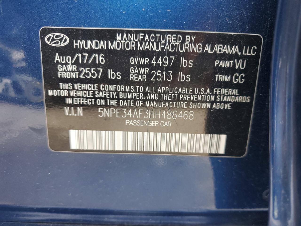 2017 Hyundai Sonata - Image 12