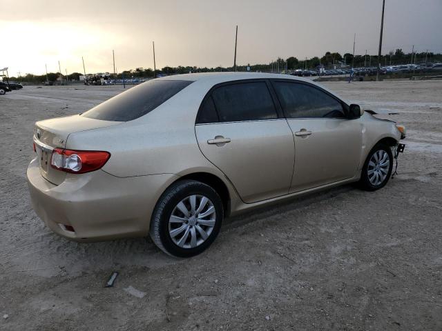  TOYOTA COROLLA 2013 tan