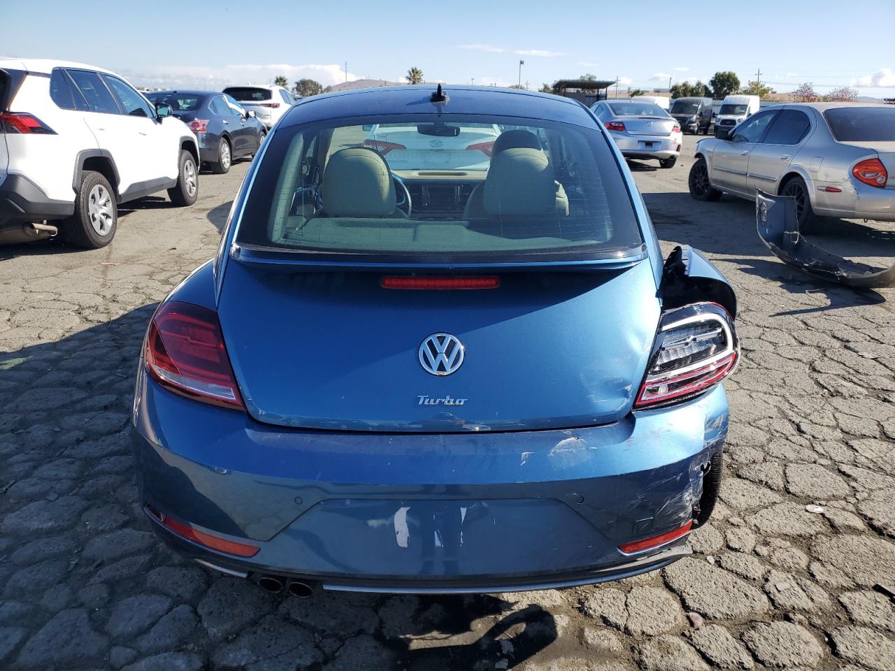 2019 Volkswagen Beetle Se VIN: 3VWJD7AT1KM717627 Lot: 78707354