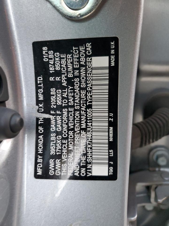 2018 Honda Civic - Image 12