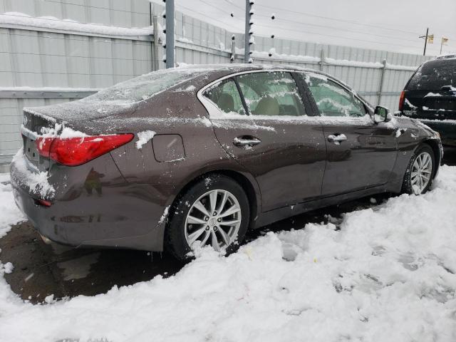 Седани INFINITI Q50 2014 Коричневий