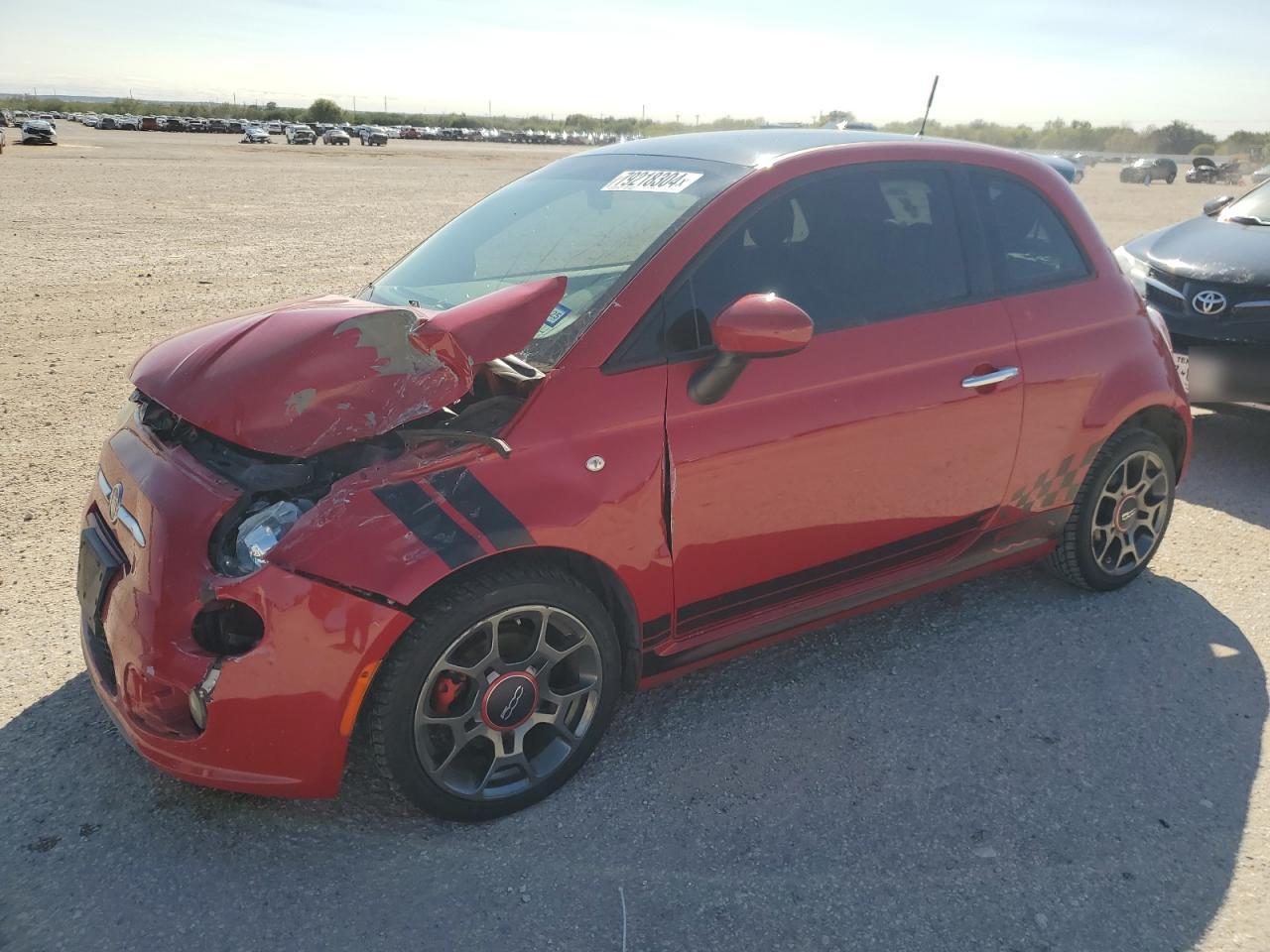 VIN 3C3CFFBR2DT746439 2013 FIAT 500 no.1