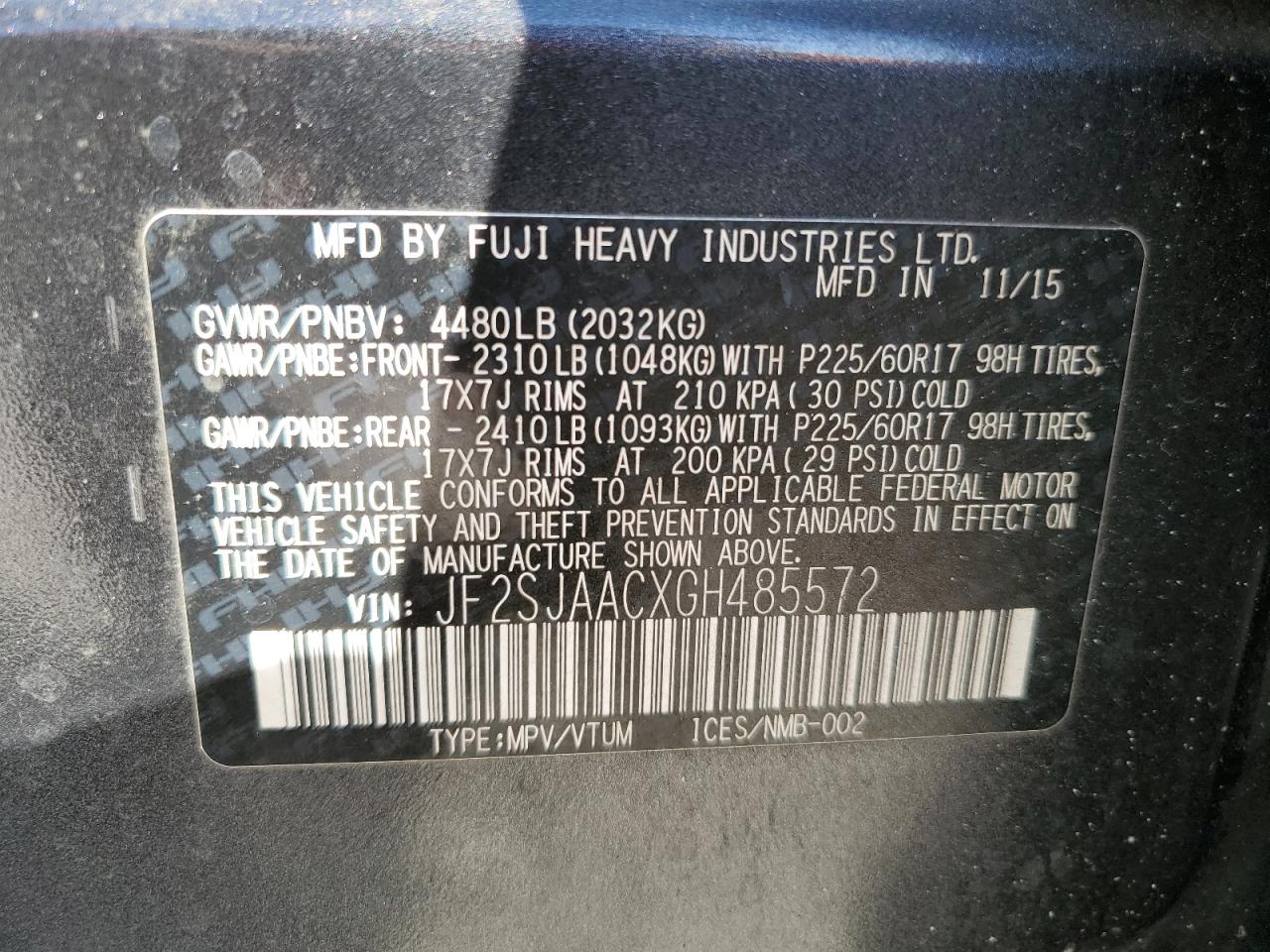 2016 Subaru Forester - Image 13