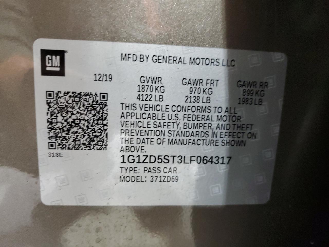 2020 Chevrolet Malibu - Image 12