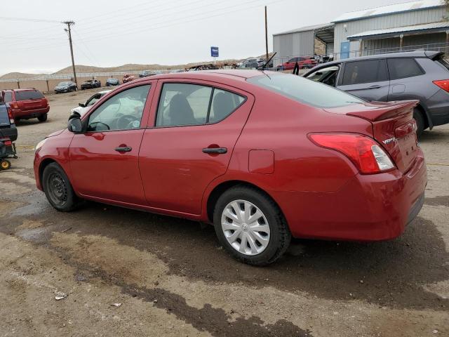  NISSAN VERSA 2015 Червоний