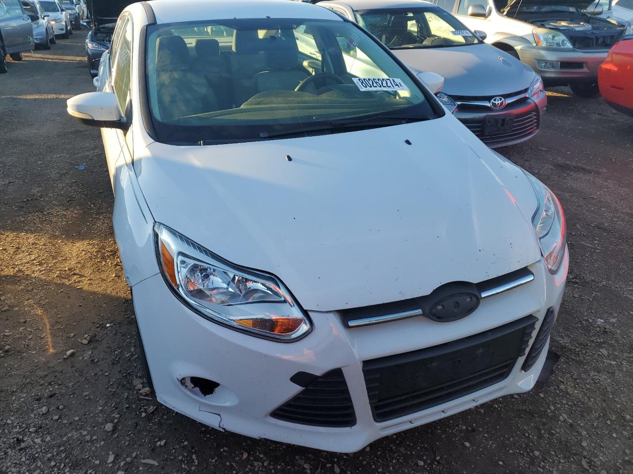 VIN 1FADP3F28EL320458 2014 FORD FOCUS no.5