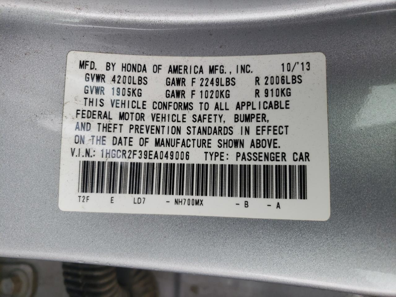 2014 Honda Accord - Image 12