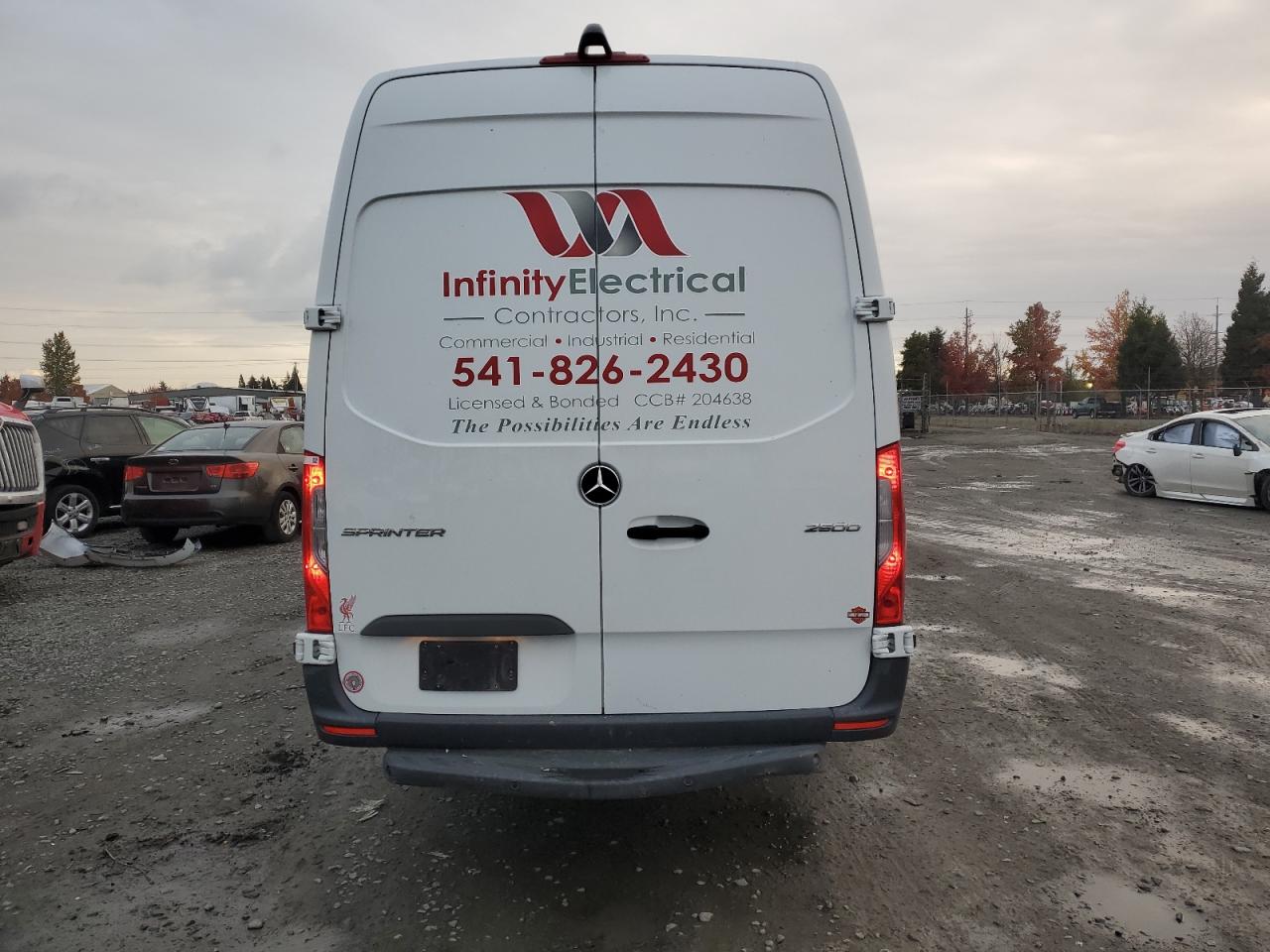 2021 Mercedes-Benz Sprinter 2500 VIN: W1W4DDHY3MT050682 Lot: 79027844