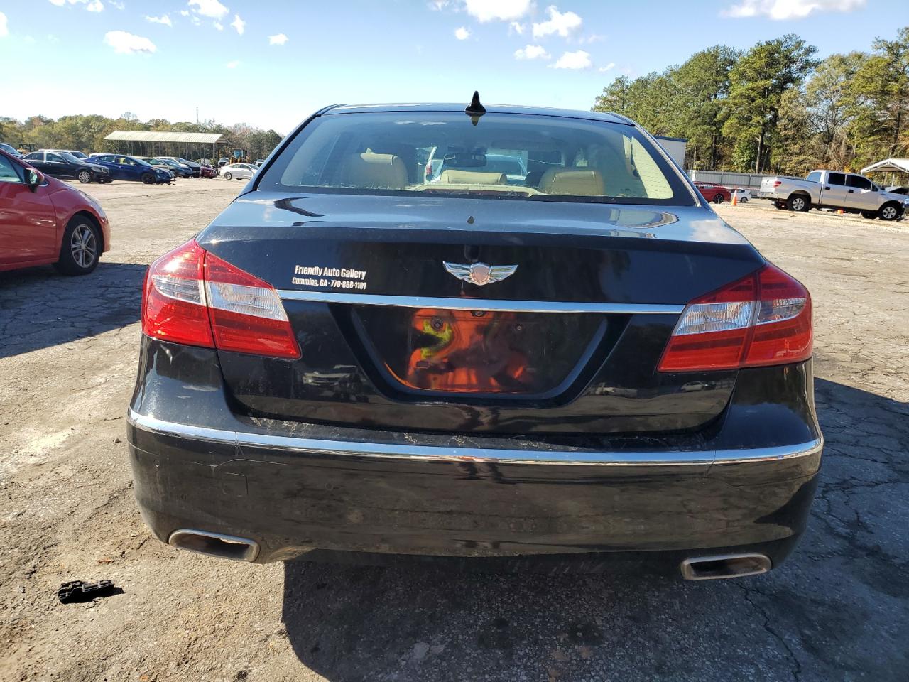 2012 Hyundai Genesis 4.6L VIN: KMHGC4DF2CU198990 Lot: 81669324