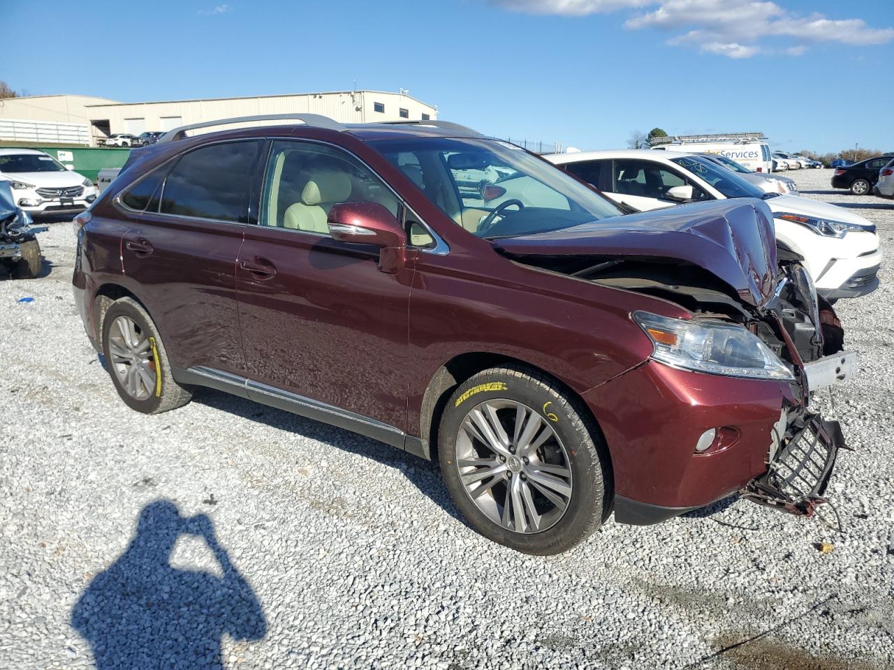 VIN 2T2ZK1BA4FC150748 2015 LEXUS RX350 no.4