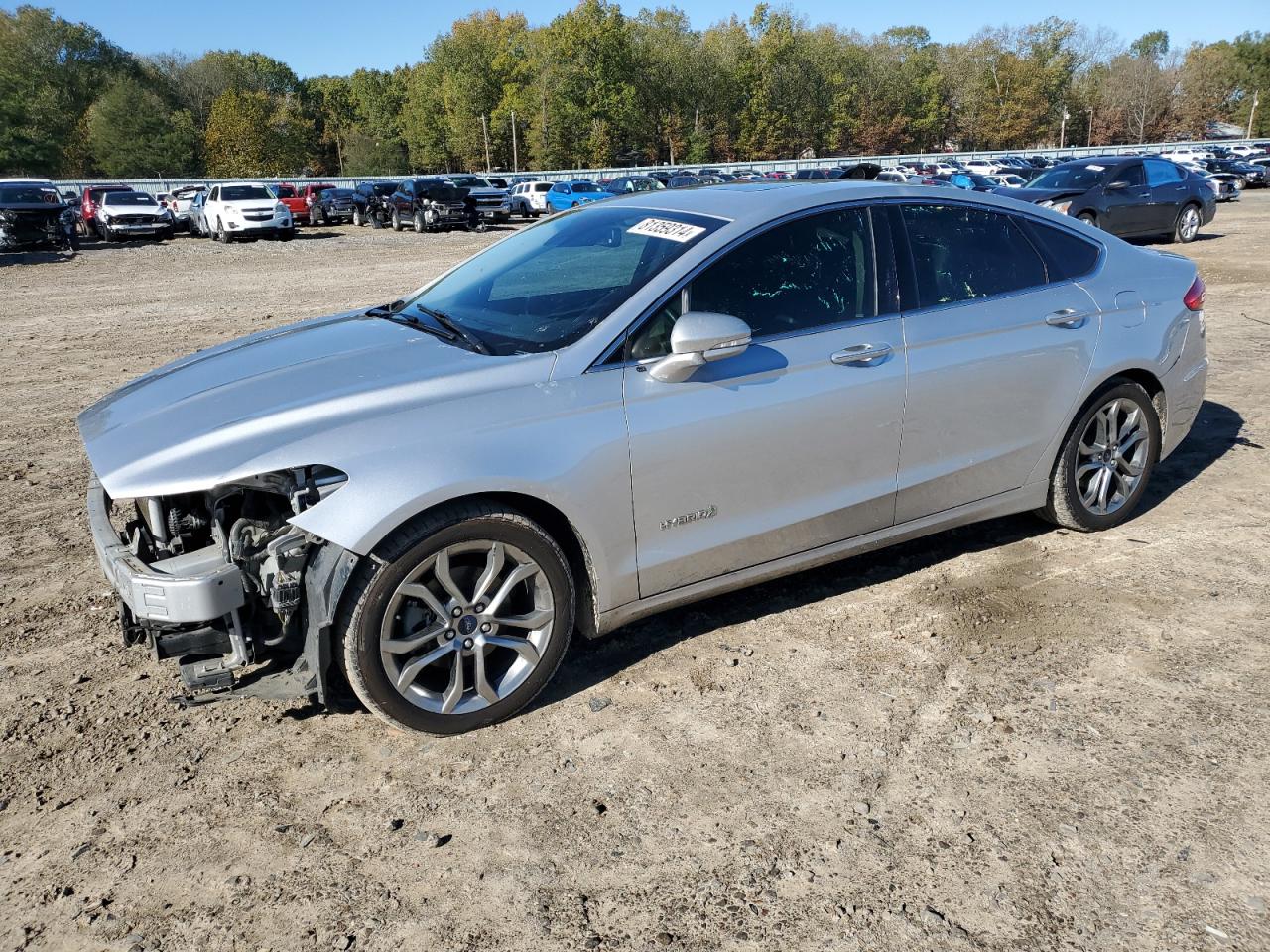 Sale history of 2019 FORD FUSION HYBRID, VIN: 3FA6P0RUXKR273290 COPART