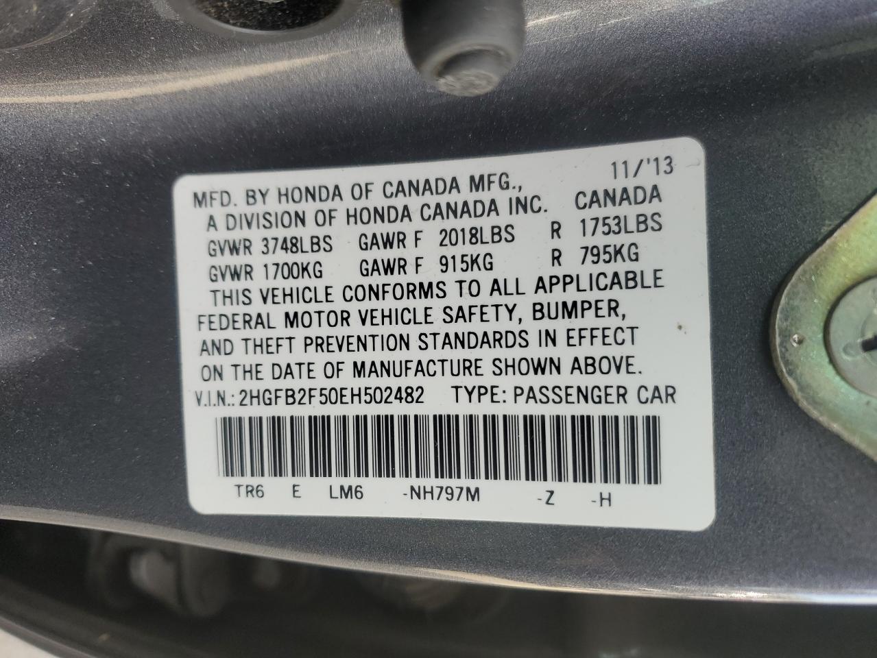 2014 Honda Civic - Image 14