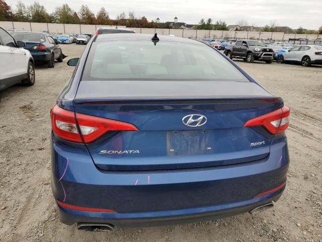  HYUNDAI SONATA 2015 Синий