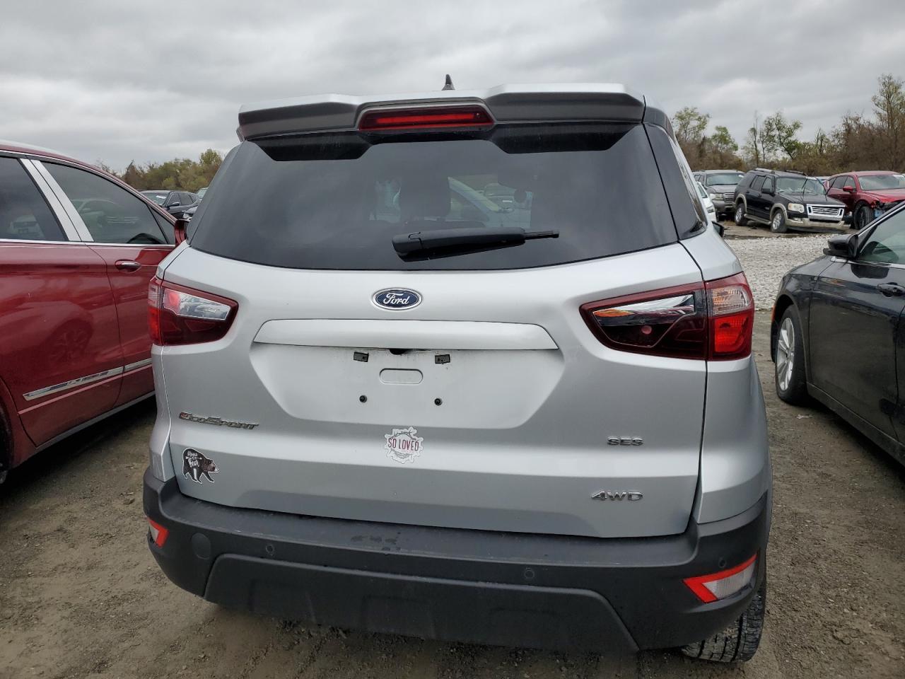 2020 Ford Ecosport Ses VIN: MAJ6S3JL1LC350289 Lot: 80407454