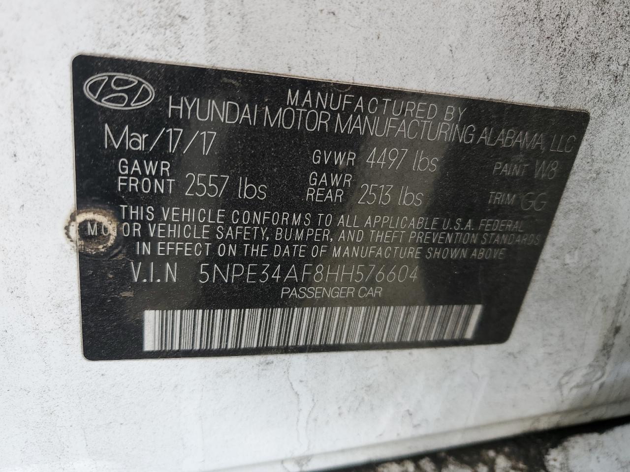 2017 Hyundai Sonata - Image 14