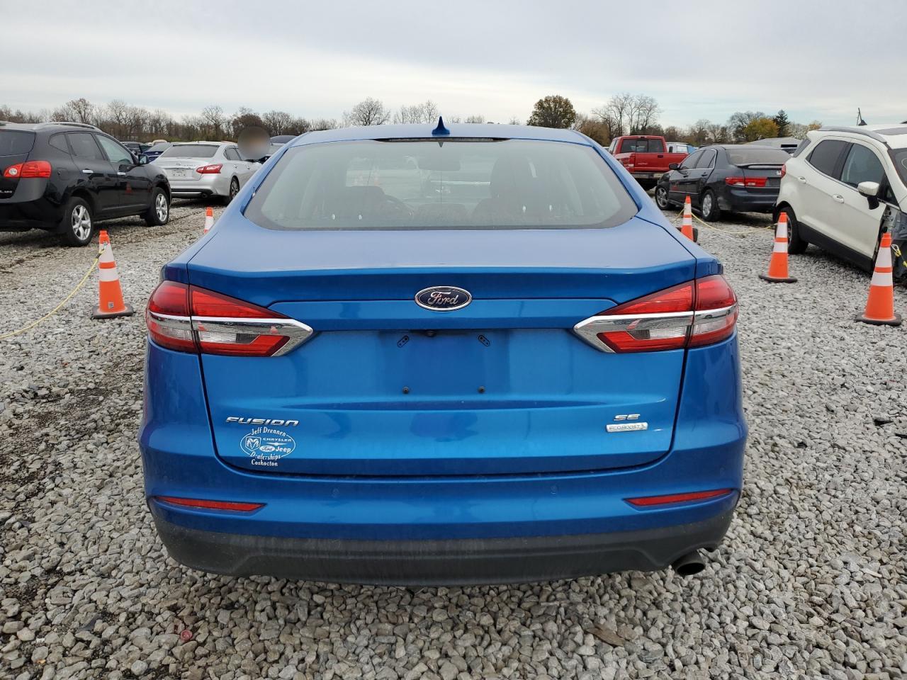 2019 Ford Fusion Se VIN: 3FA6P0HD3KR130361 Lot: 80241664