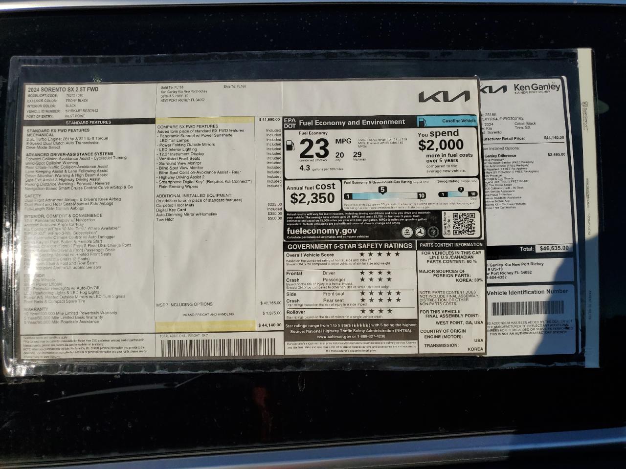 2024 Kia Sorento - Image 13