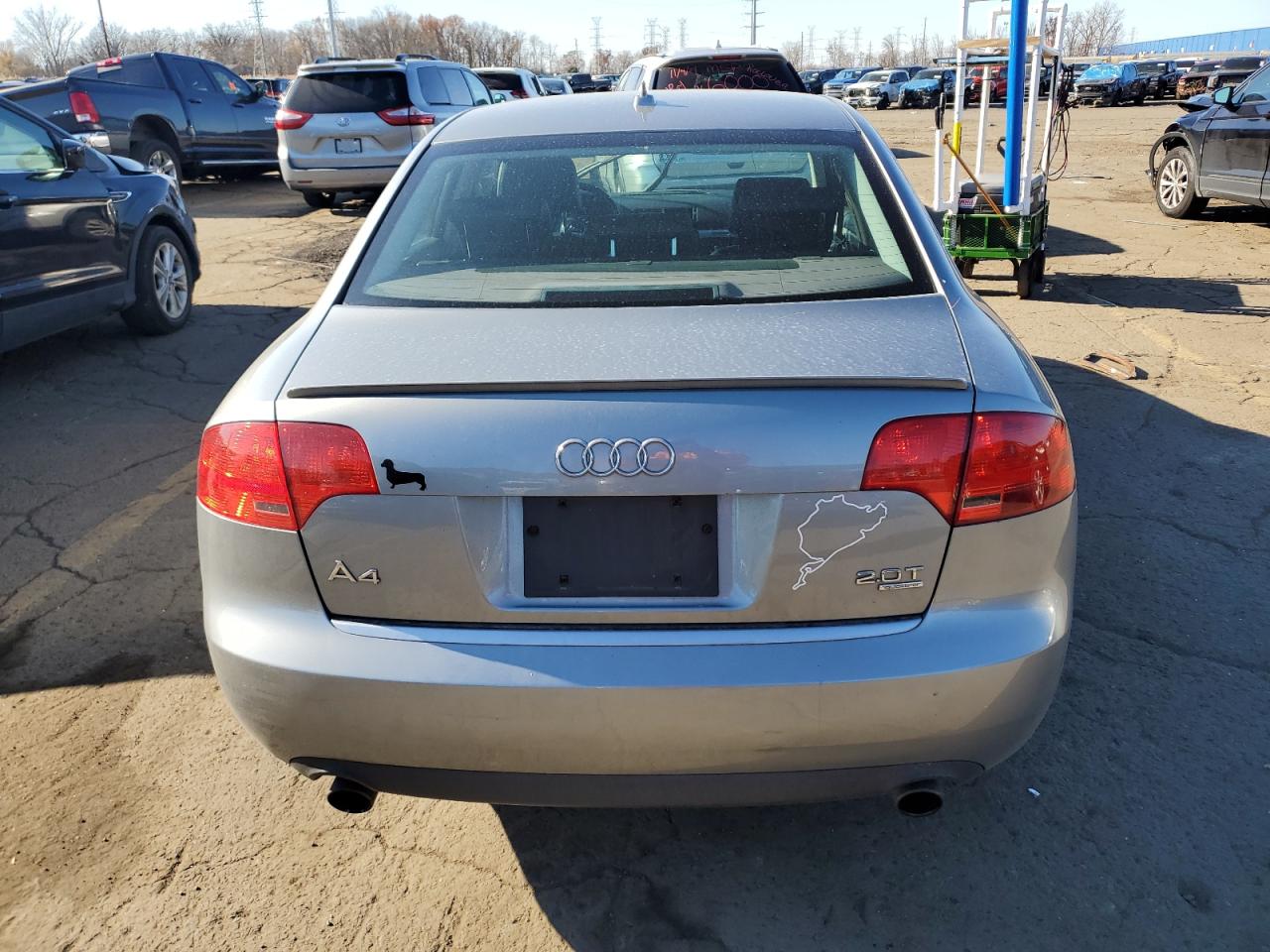 2007 Audi A4 2.0T Quattro VIN: WAUDF78E87A260284 Lot: 79428284