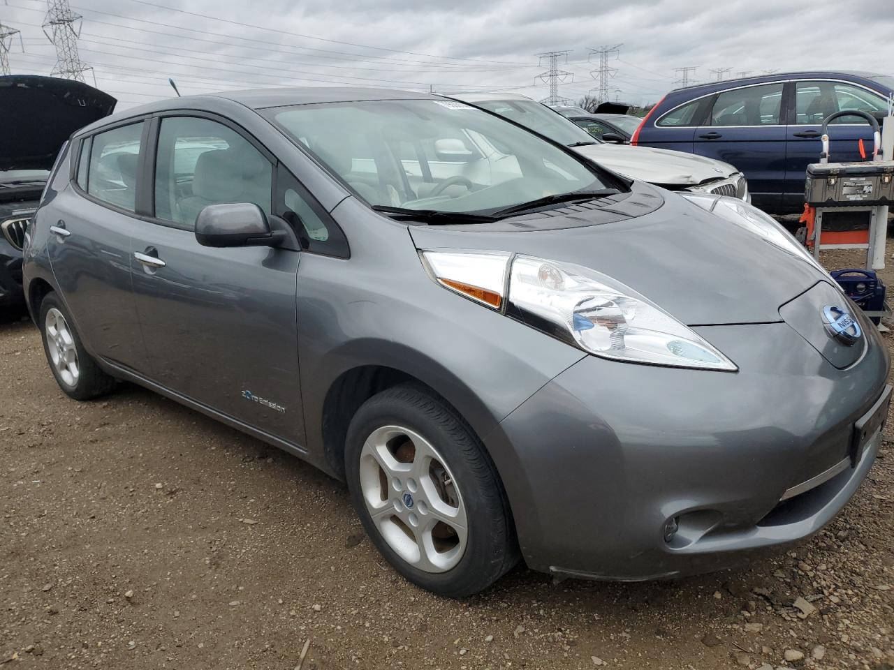 2014 Nissan Leaf S VIN: 1N4AZ0CP1EC335136 Lot: 79600144