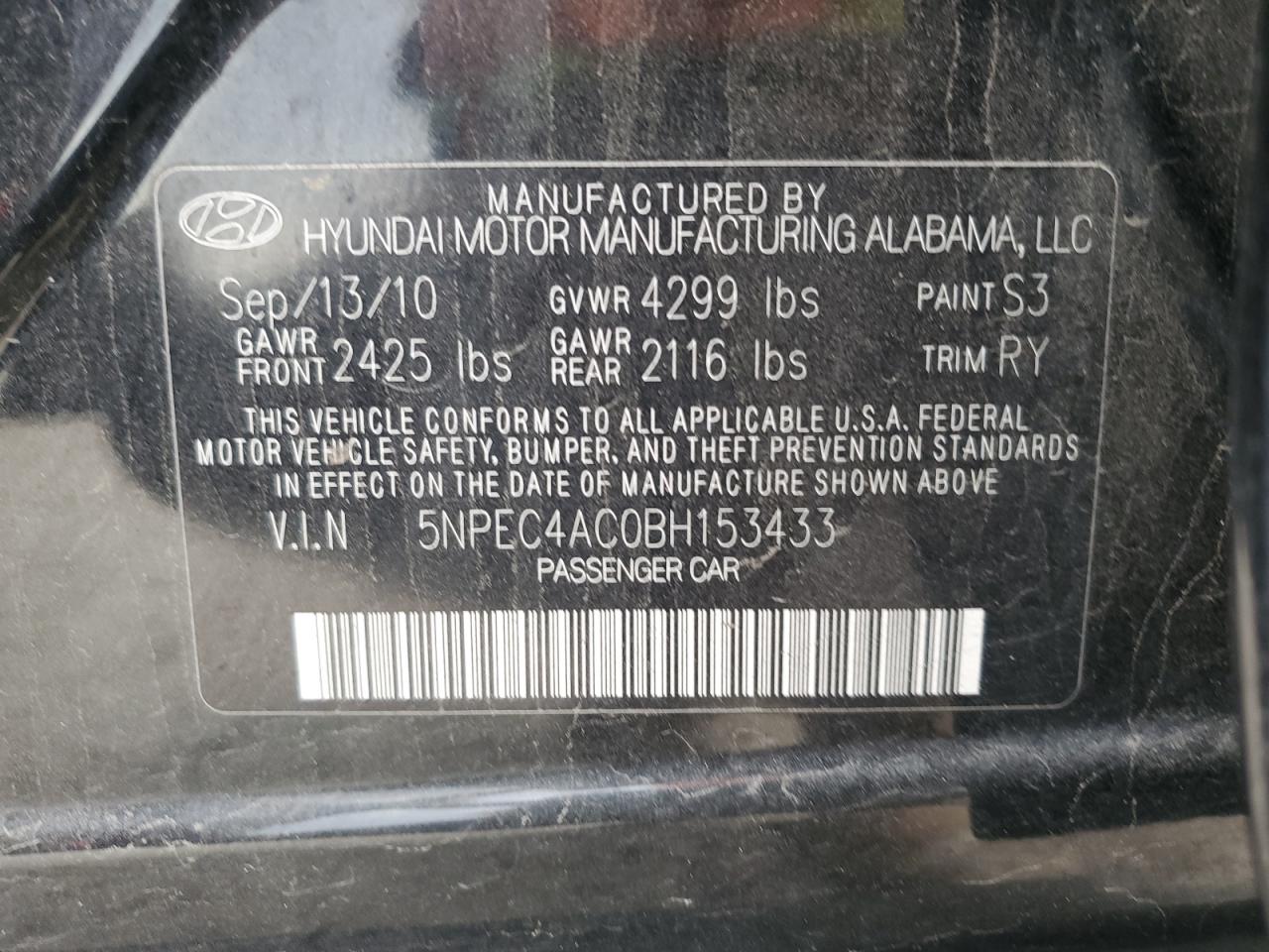 2011 Hyundai Sonata - Image 12
