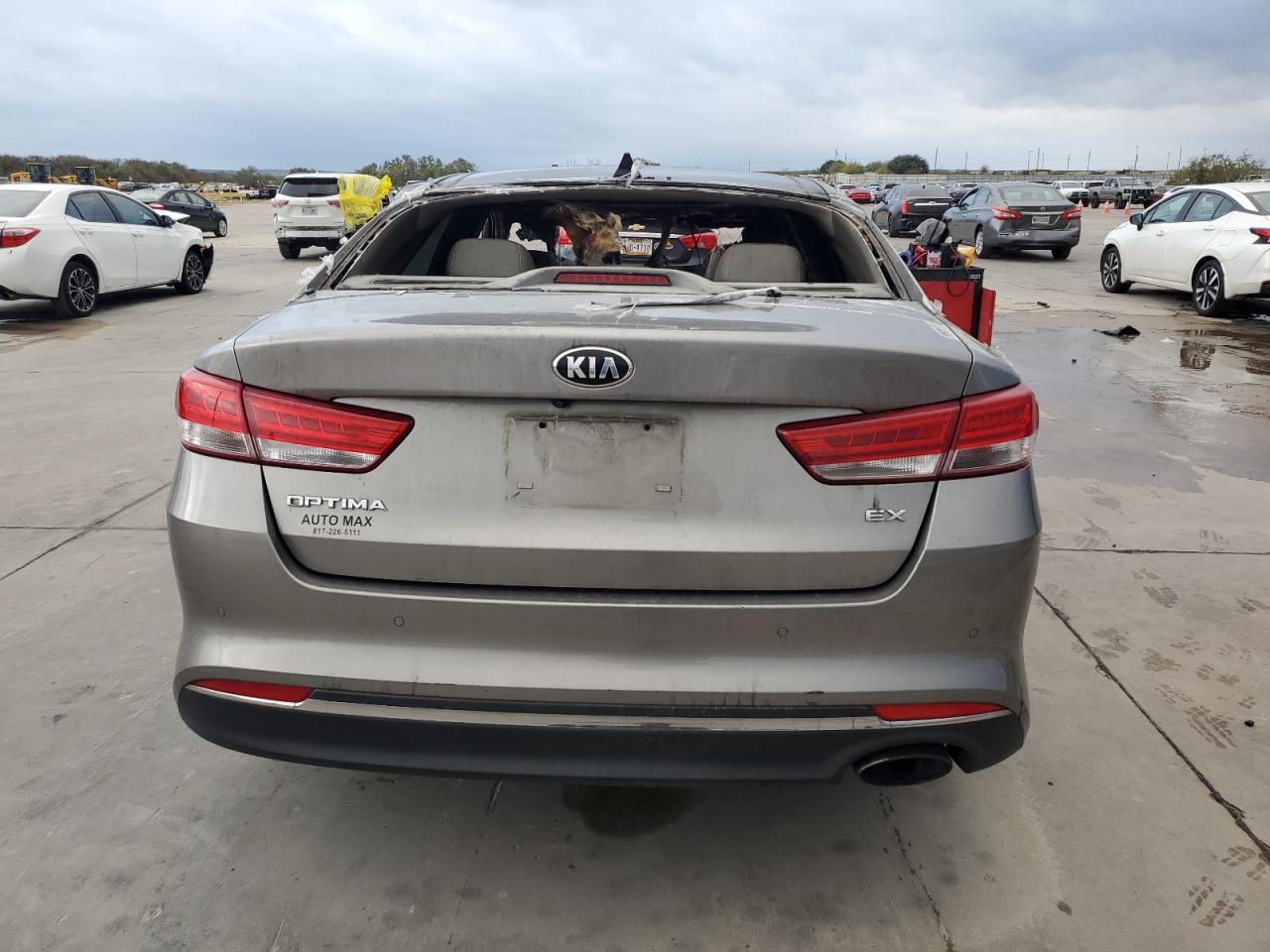 2017 Kia Optima Ex VIN: 5XXGU4L32HG145180 Lot: 81294724