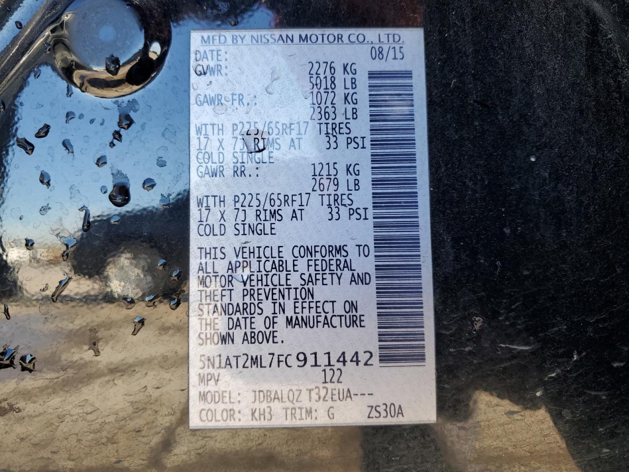 2015 Nissan Rogue - Image 14