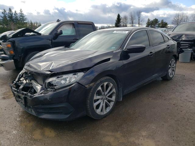 Sedans HONDA CIVIC 2016 Czarny