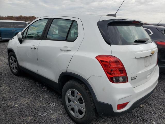  CHEVROLET TRAX 2018 White