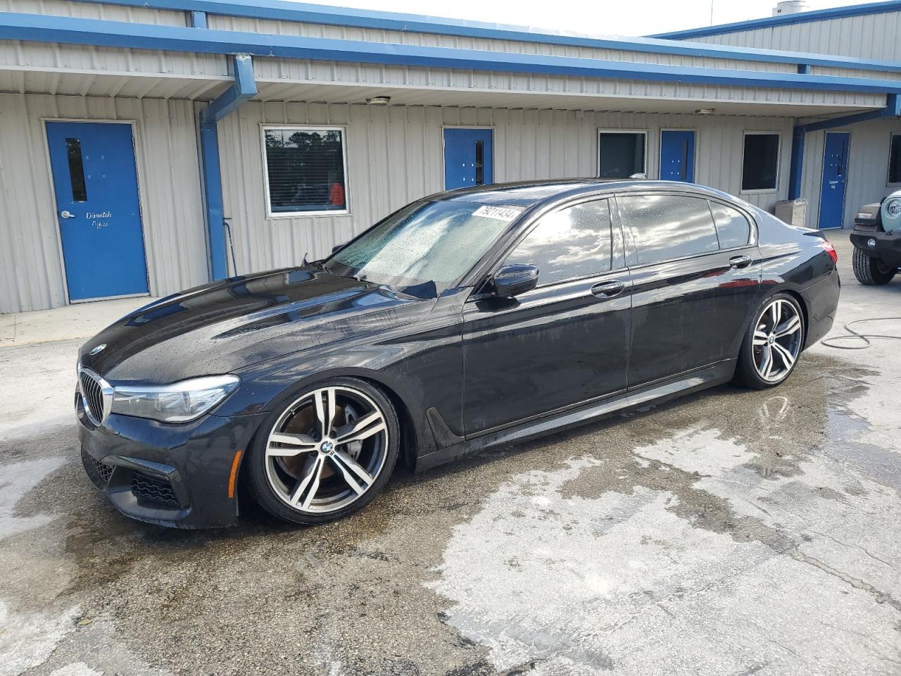 2016 Bmw 740 I de vânzare în Fort Pierce, FL - Water/Flood