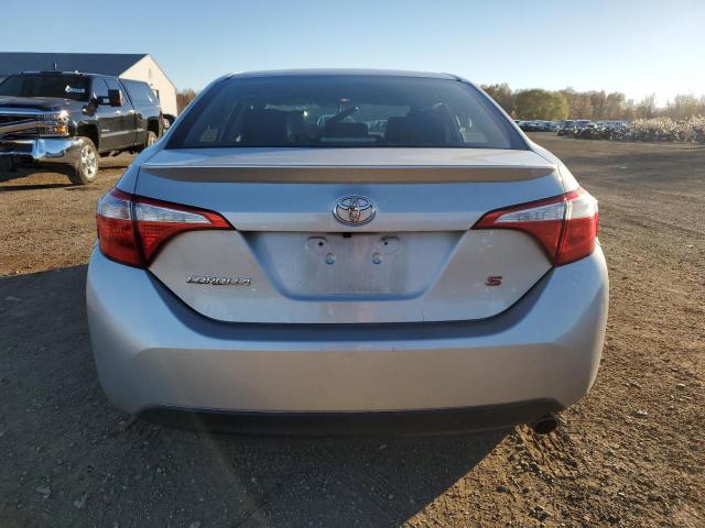  TOYOTA COROLLA 2016 Srebrny