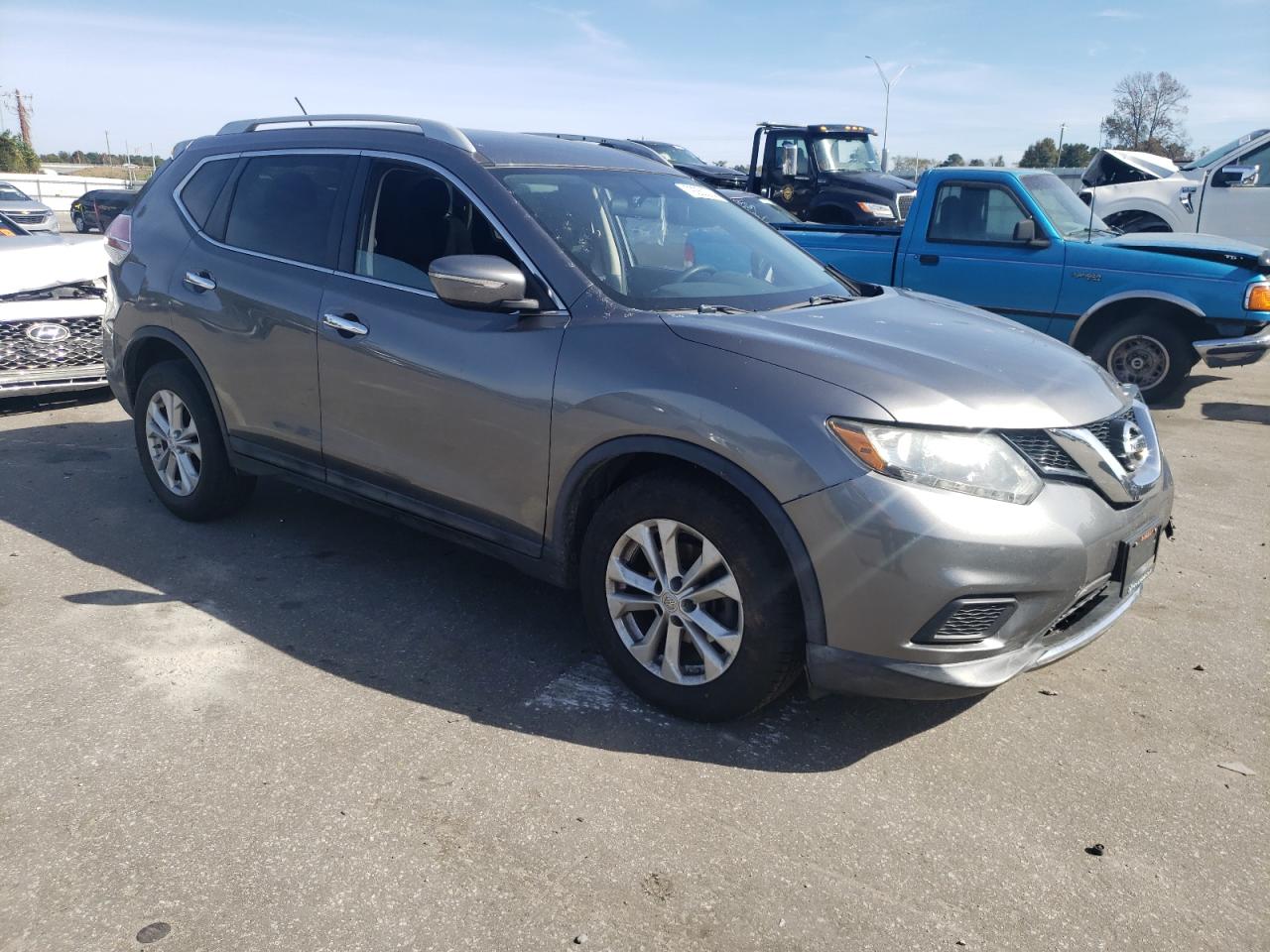 VIN 5N1AT2MT8EC798356 2014 NISSAN ROGUE no.4