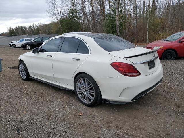  MERCEDES-BENZ C-CLASS 2017 Biały