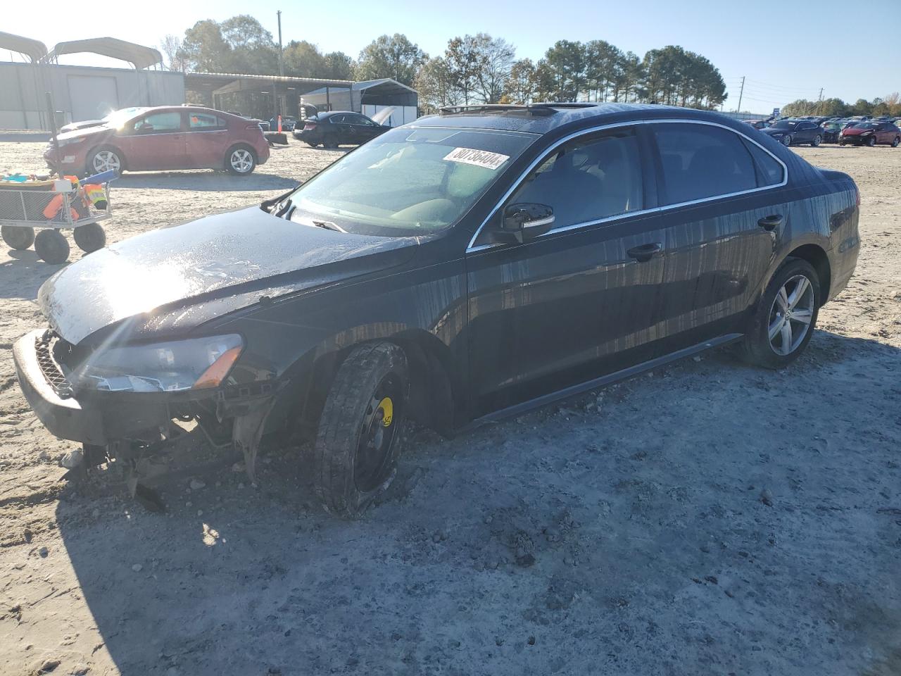 2013 Volkswagen Passat Se for Sale in Loganville, GA - Front End