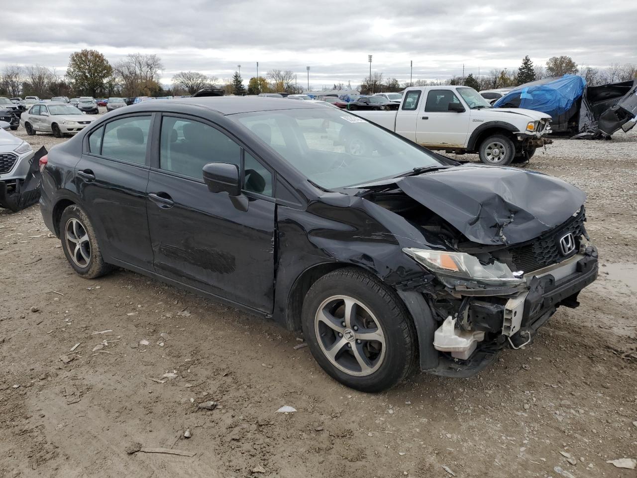 VIN 19XFB2F75FE016683 2015 HONDA CIVIC no.4