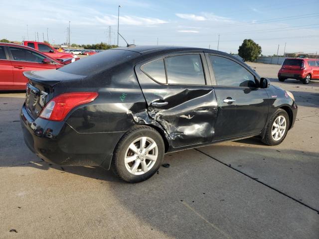  NISSAN VERSA 2012 Black