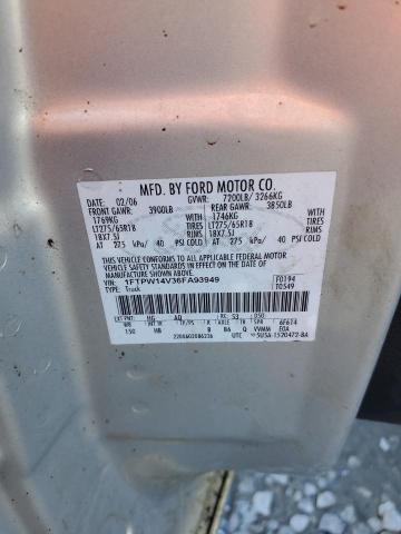 2006 FORD F150 SUPERCREW