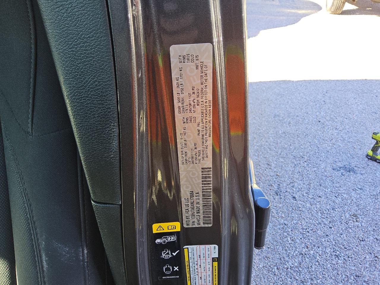 2022 Jeep Gladiator Sport VIN: 1C6HJTAGXNL170084 Lot: 81465644