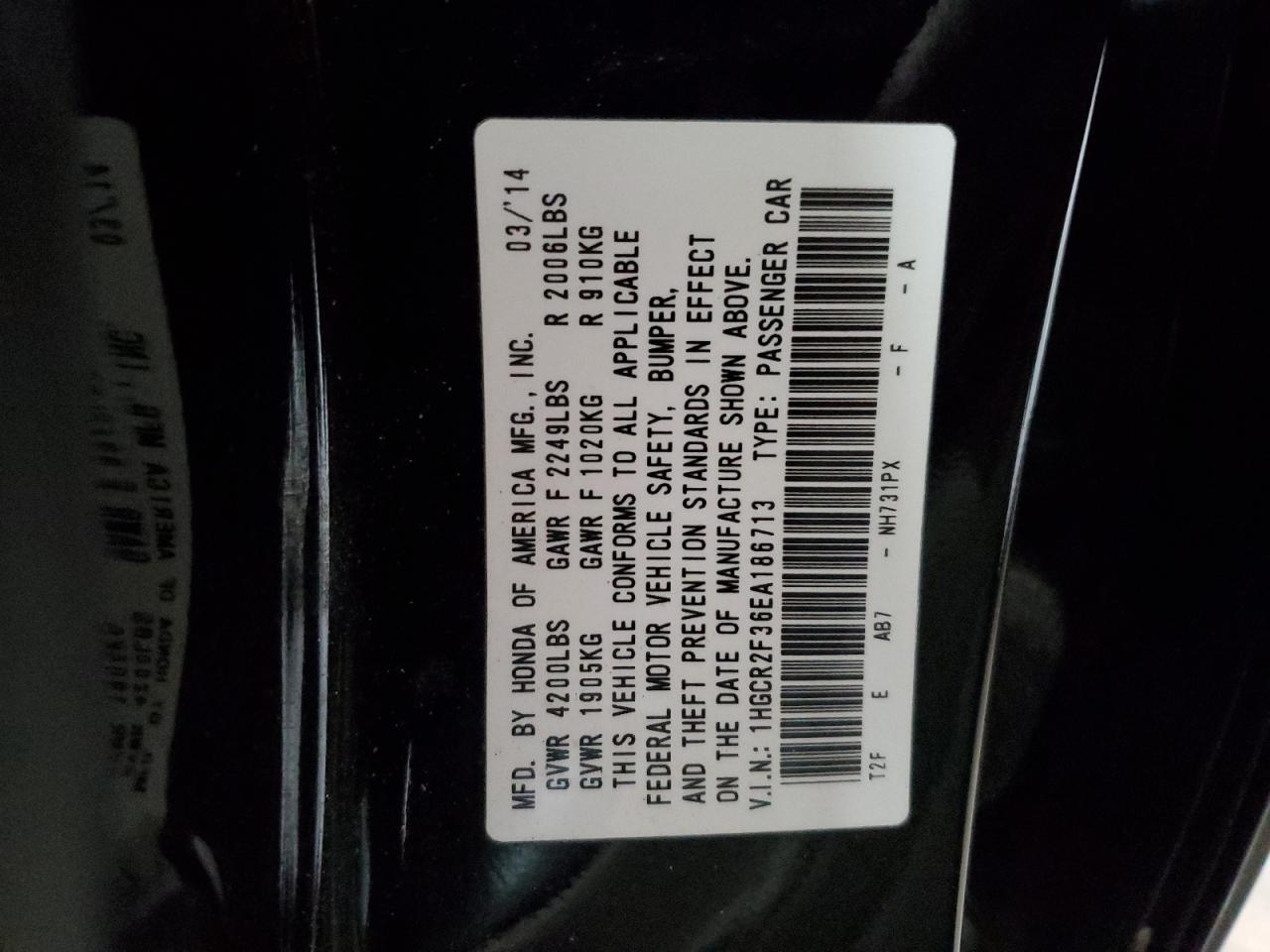 2014 Honda Accord - Image 13